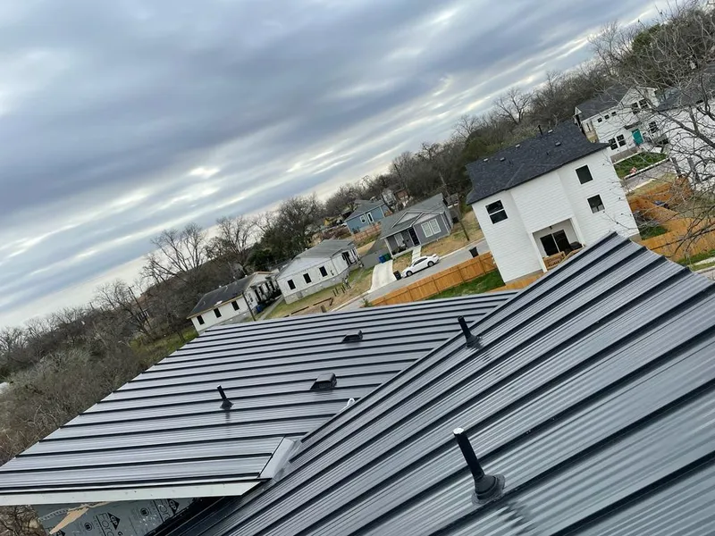 Standing seam metal roof panels with vents for Skylight Repair in Macclenny